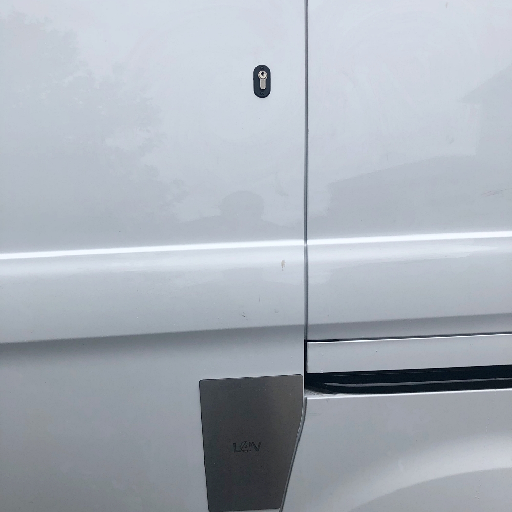 Latch shield Repair Plate